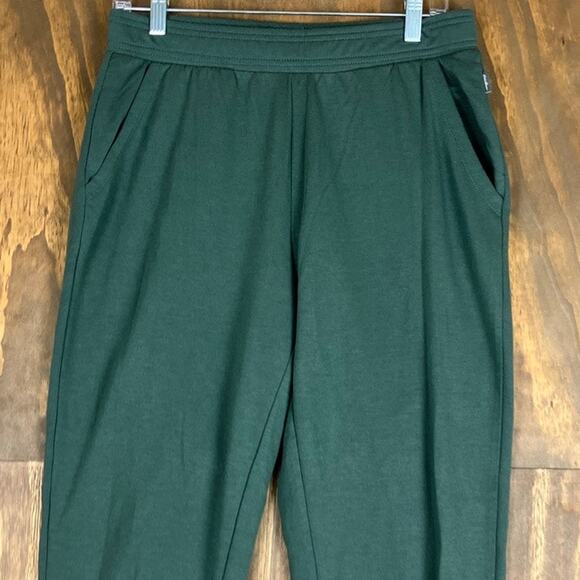 Eddie Bauer Womens Pants Green Jogger Athleisure Lounge Stretch Medium - Picture 2 of 11